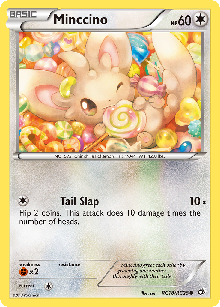 Minccino (RC18) [Legendary Treasures: Radiant Collection]