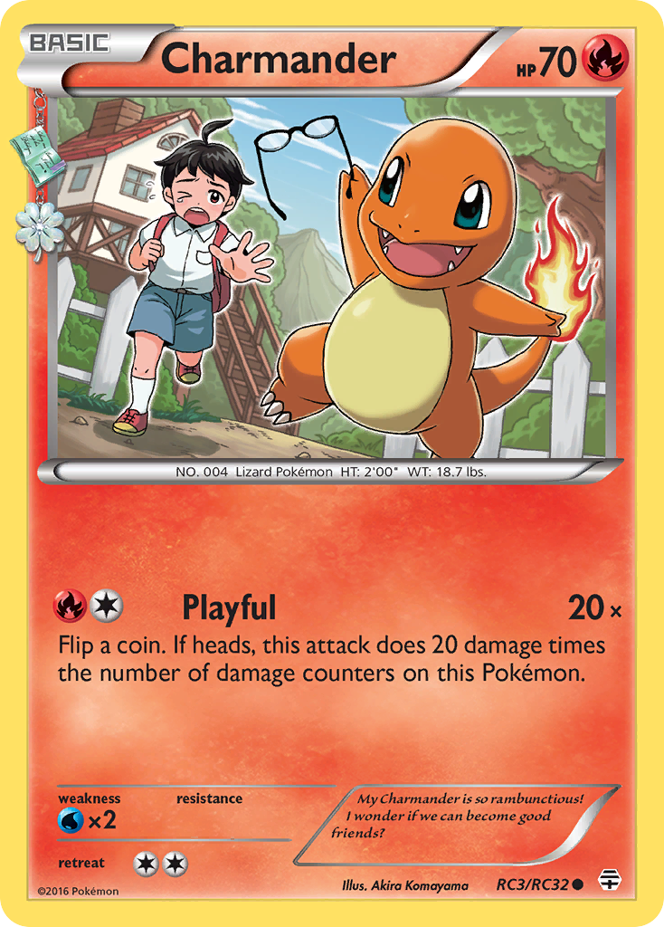 Charmander (RC3) [Generations: Radiant Collection]
