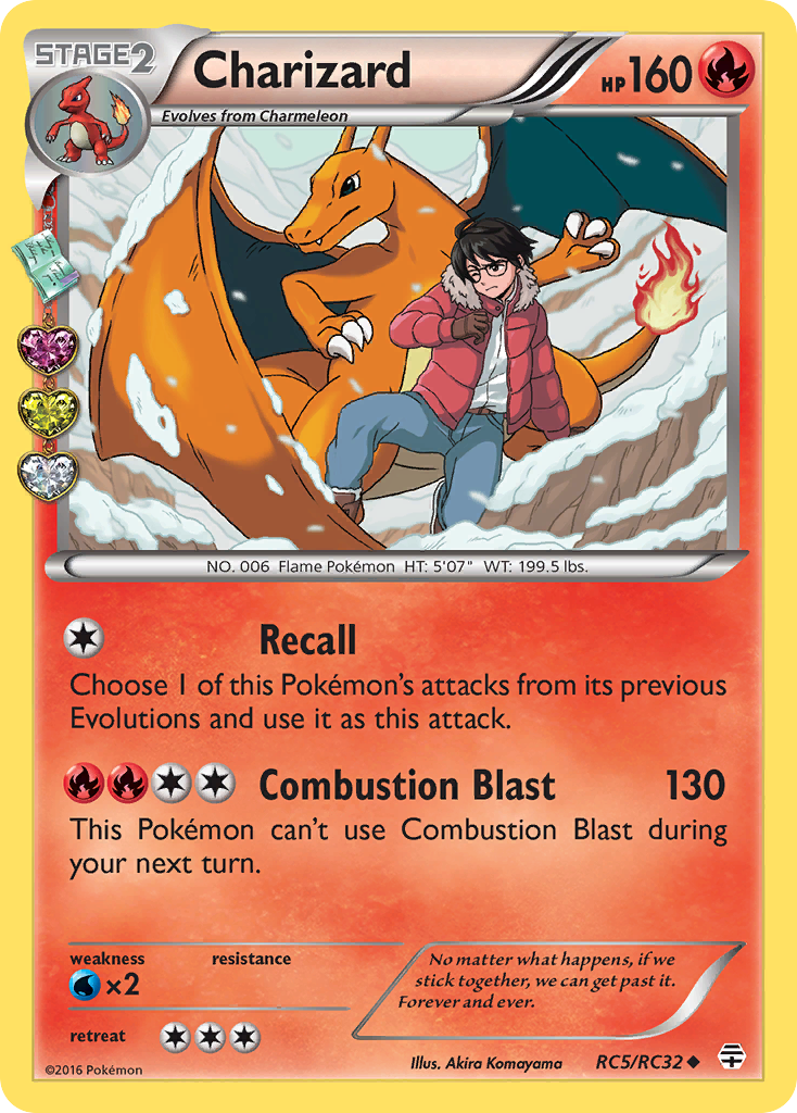 Charizard (RC5) [Generations: Radiant Collection]