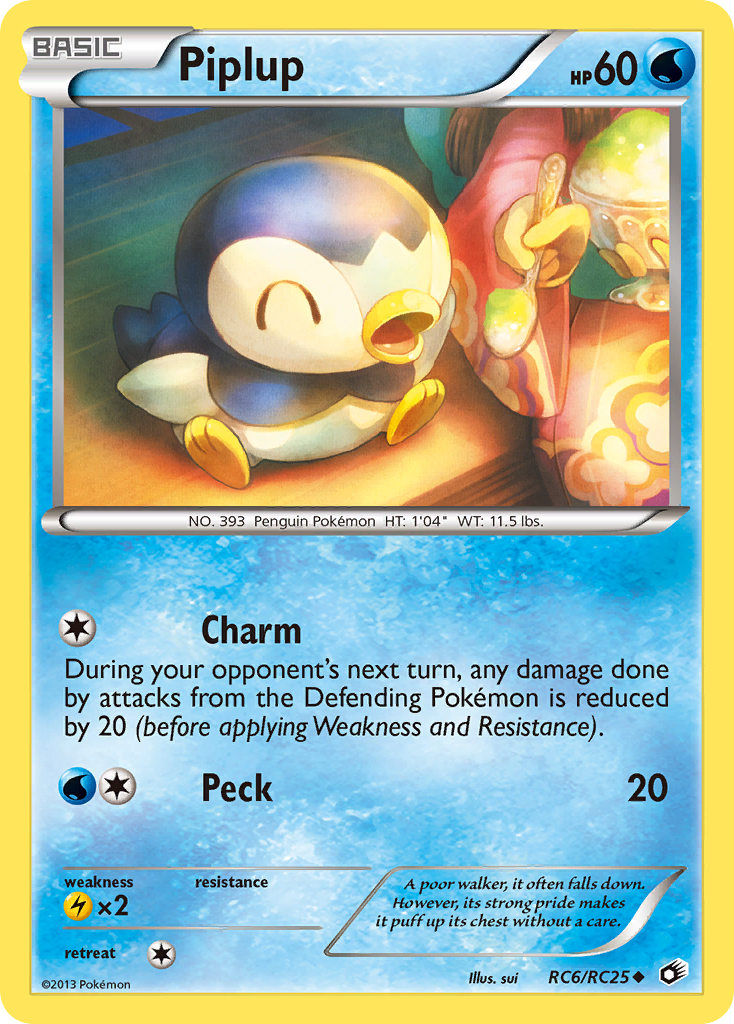 Piplup (RC6) [Legendary Treasures: Radiant Collection]