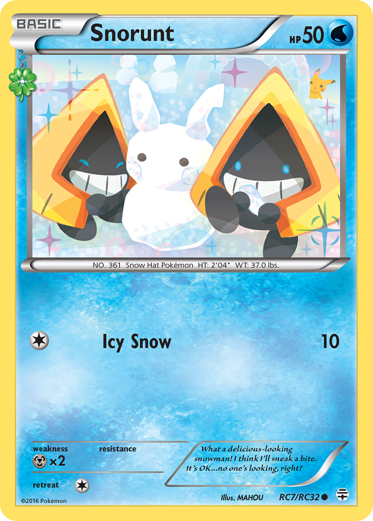 Snorunt (RC7) [Generations: Radiant Collection] - Deck Out Gaming