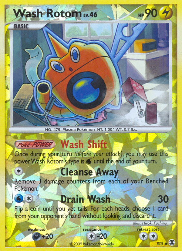 Wash Rotom (RT5) [Rising Rivals] - Deck Out Gaming