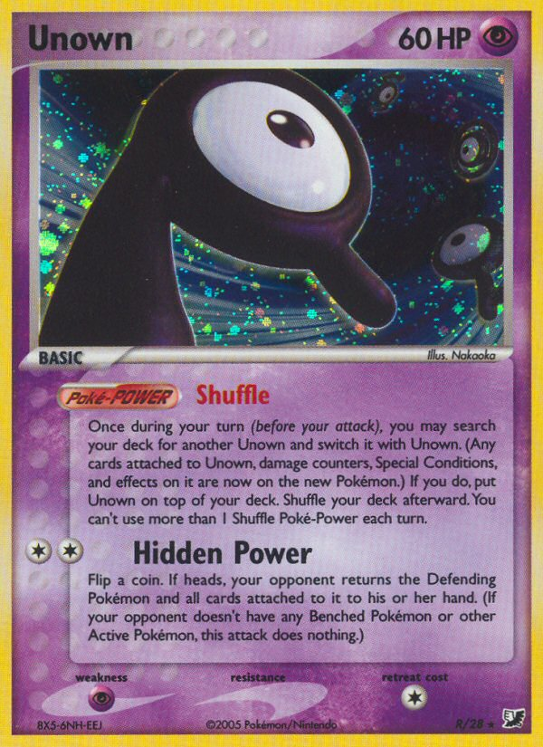 Unown (R) [EX: Unseen Forces] - Deck Out Gaming