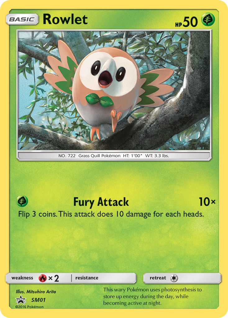 Rowlet [SM Black Star Promos] - Deck Out Gaming