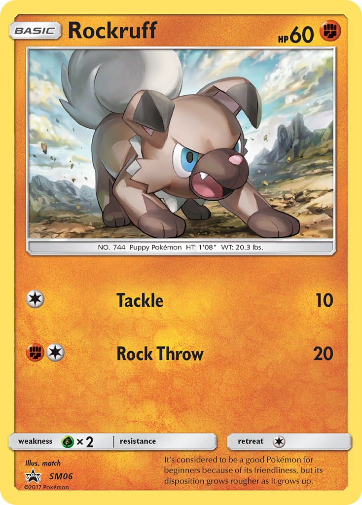 Rockruff [SM Black Star Promos] - Deck Out Gaming