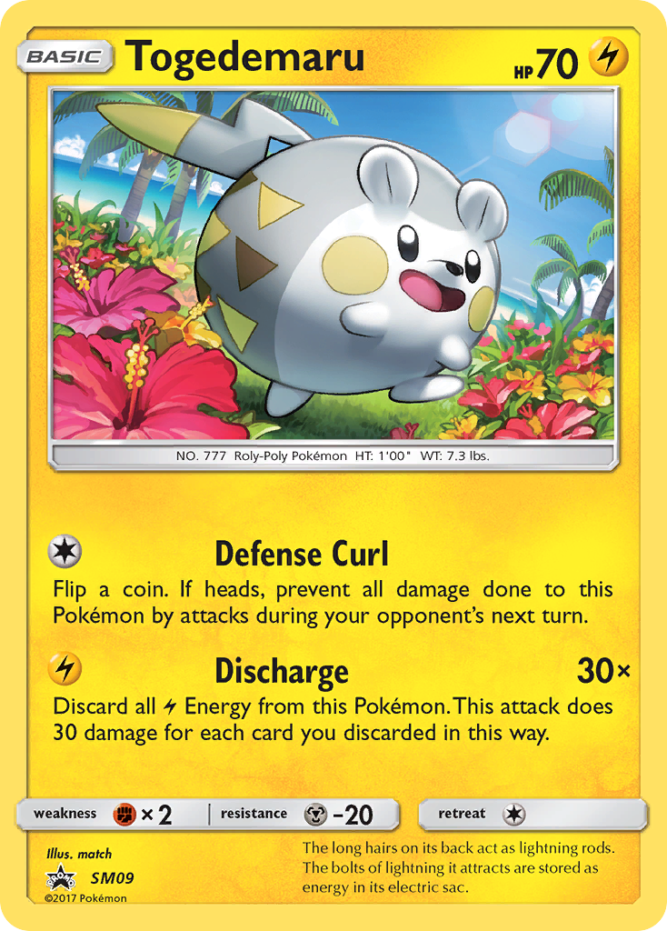 Togedemaru [SM Black Star Promos] - Deck Out Gaming