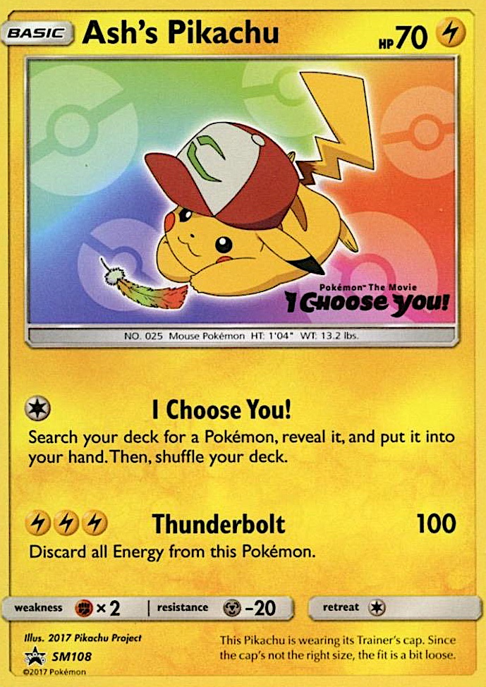 Ash's Pikachu [SM Black Star Promos] - Deck Out Gaming