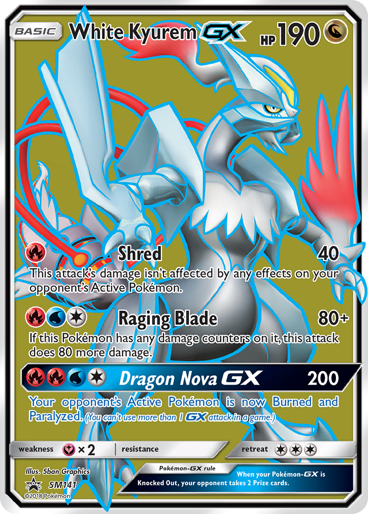 White Kyurem-GX [SM Black Star Promos] - Deck Out Gaming