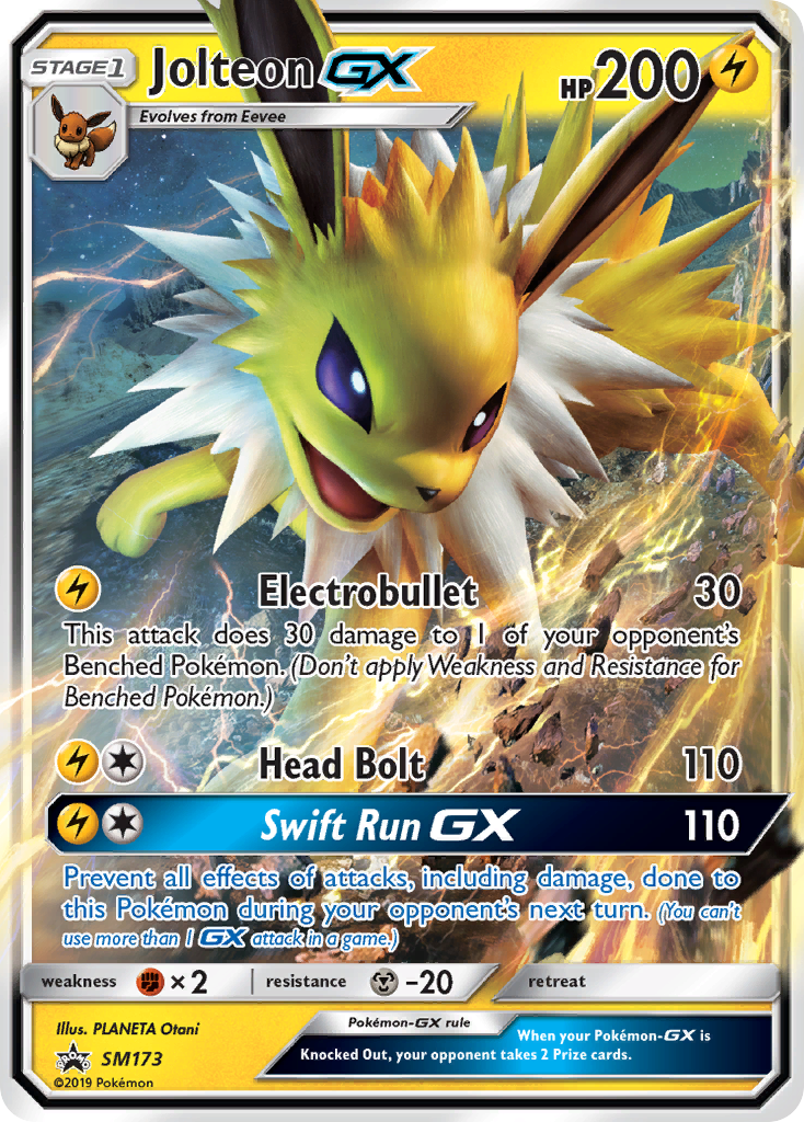 Jolteon-GX [SM Black Star Promos] - Deck Out Gaming