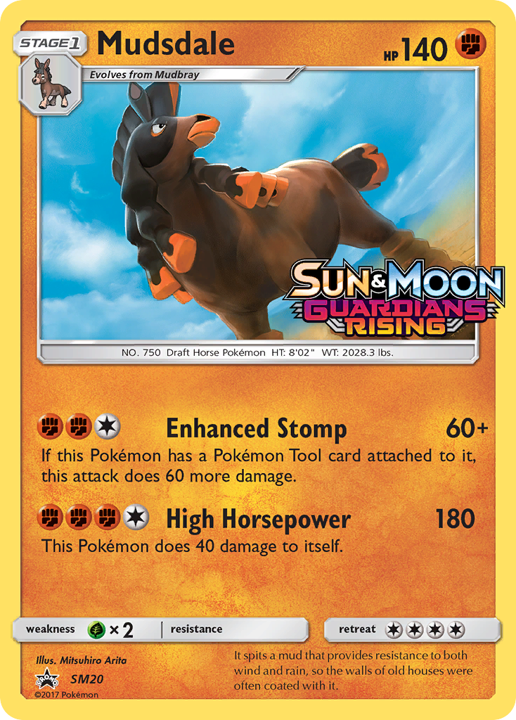 Mudsdale [SM Black Star Promos] - Deck Out Gaming