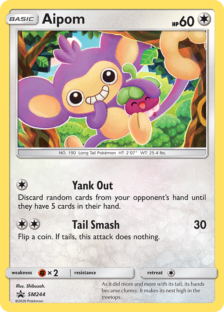 Aipom [SM Black Star Promos] - Deck Out Gaming