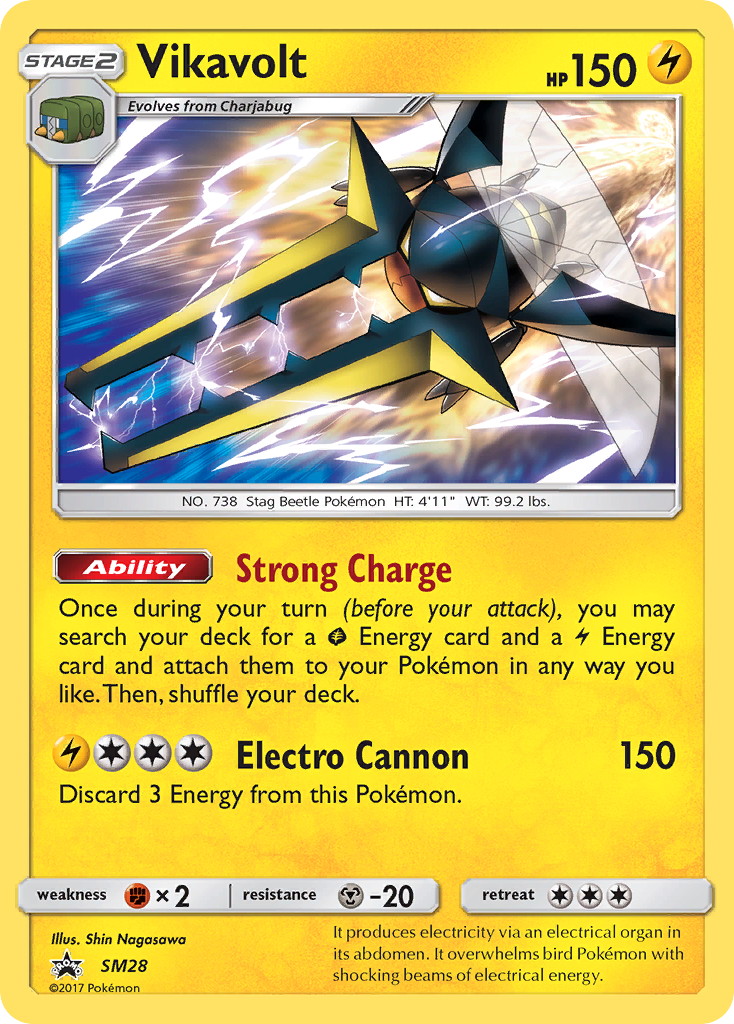 Vikavolt (SM28) [Sun & Moon: Black Star Promos] - Deck Out Gaming