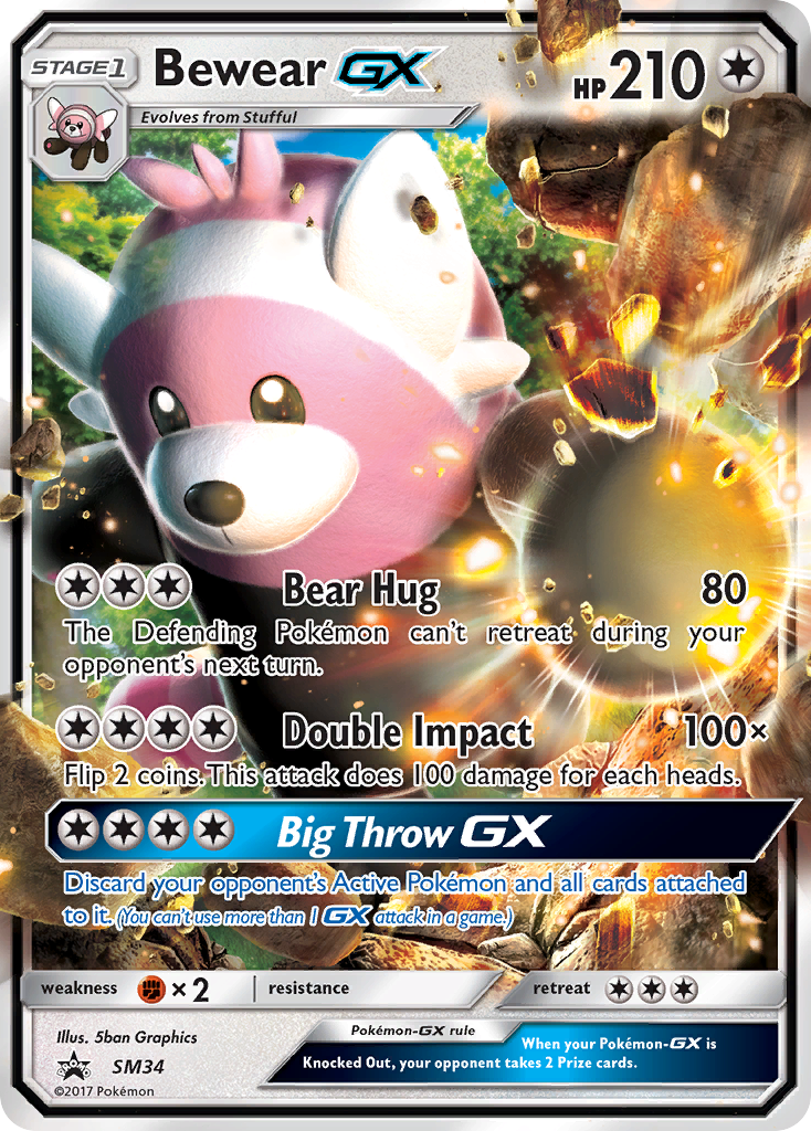 Bewear-GX [SM Black Star Promos] - Deck Out Gaming