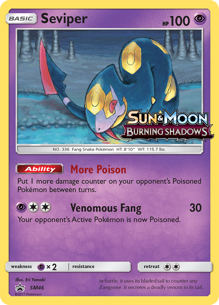 Seviper [SM Black Star Promos] - Deck Out Gaming