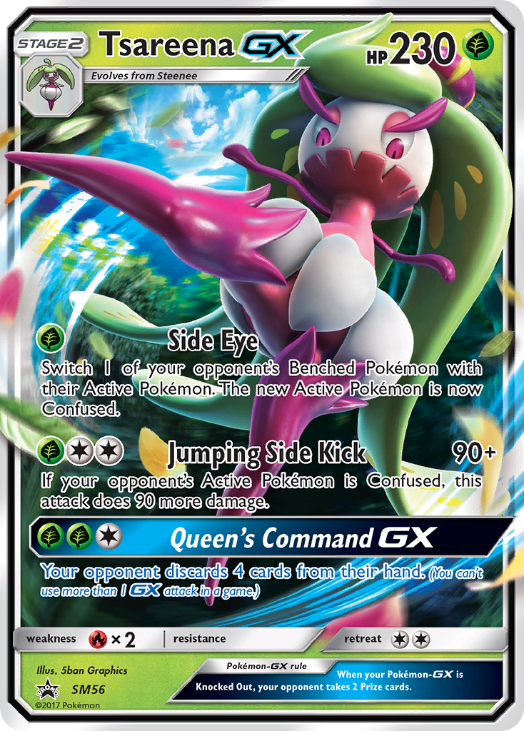 Tsareena-GX [SM Black Star Promos] - Deck Out Gaming