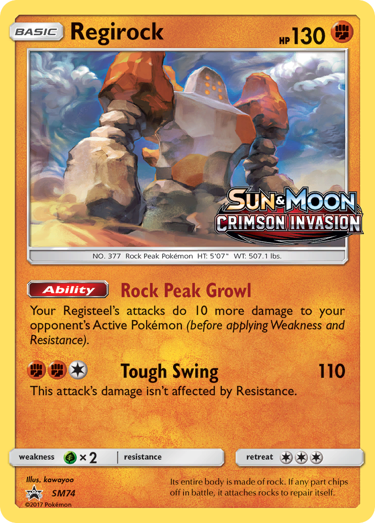 Regirock [SM Black Star Promos] - Deck Out Gaming