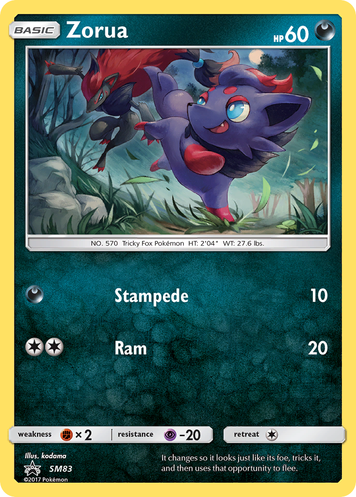 Zorua [SM Black Star Promos] - Deck Out Gaming