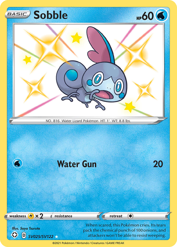 Sobble (SV025/SV122) [Sword & Shield: Shining Fates] - Deck Out Gaming