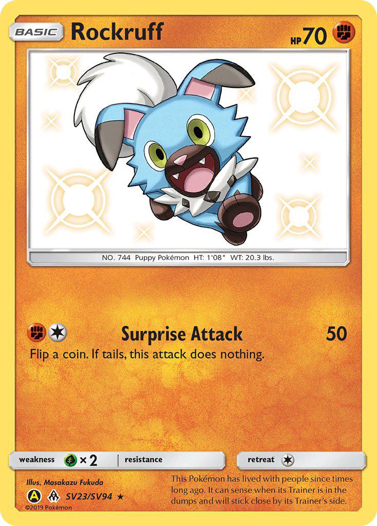 Rockruff (SV23/SV94) [Hidden Fates: Shiny Vault] - Deck Out Gaming