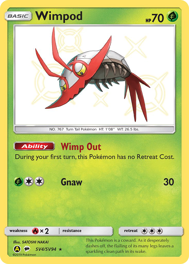 Wimpod (SV4/SV94) [Hidden Fates: Shiny Vault] - Deck Out Gaming