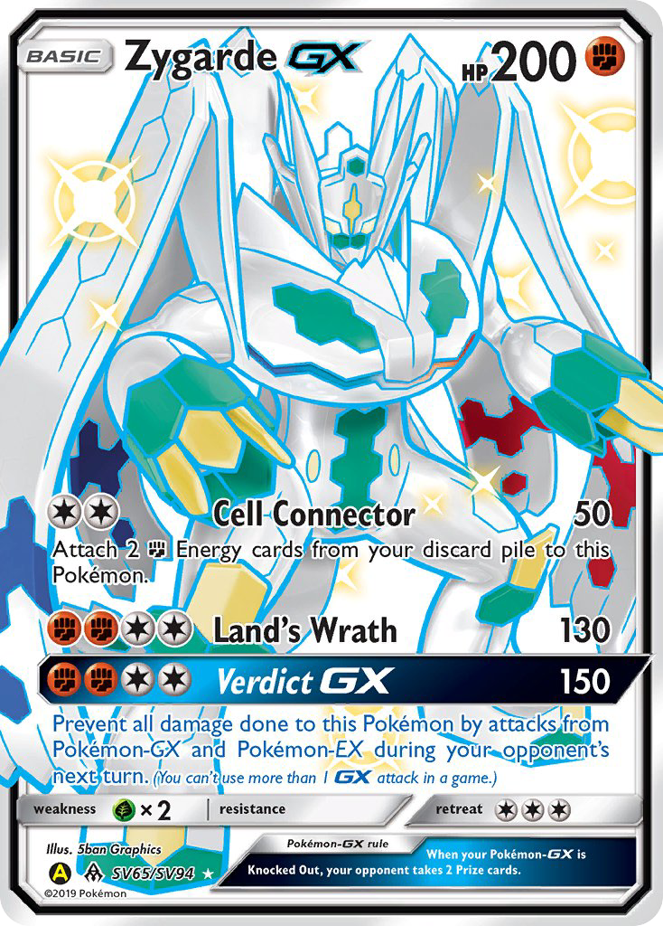 Zygarde GX (SV65/SV94) [Hidden Fates: Shiny Vault] - Deck Out Gaming