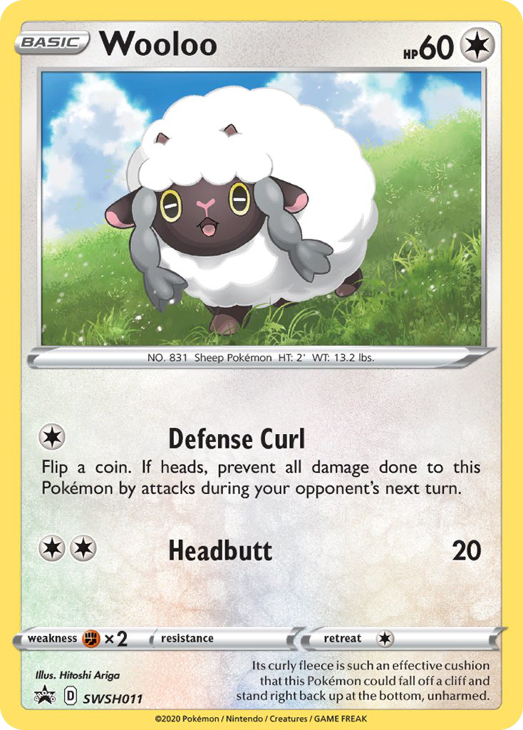 Wooloo (SWSH011) [Sword & Shield: Black Star Promos] - Deck Out Gaming