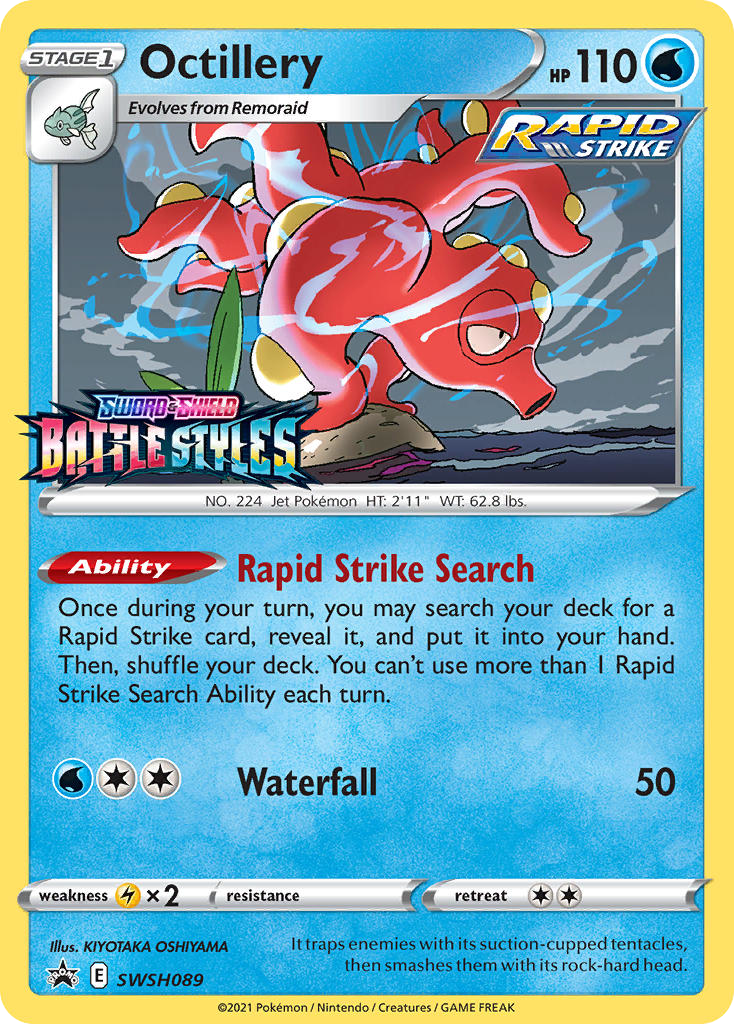 Octillery (SWSH089) (Prerelease Promo) [Sword & Shield: Black Star Promos] - Deck Out Gaming