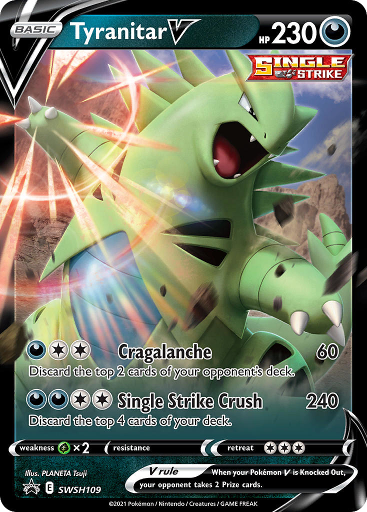 Tyranitar V (SWSH109) [Sword & Shield: Black Star Promos] - Deck Out Gaming