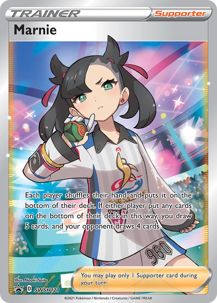 Marnie (SWSH121) [Sword & Shield: Black Star Promos]