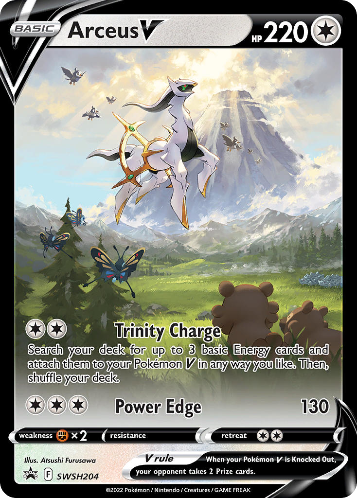 Arceus V (SWSH204) [Sword & Shield: Black Star Promos] - Deck Out Gaming