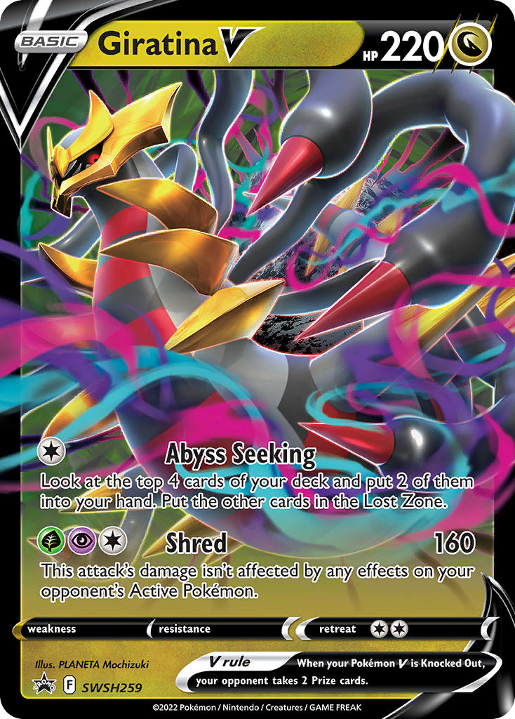 Giratina V (SWSH259) [Sword & Shield: Black Star Promos] - Deck Out Gaming