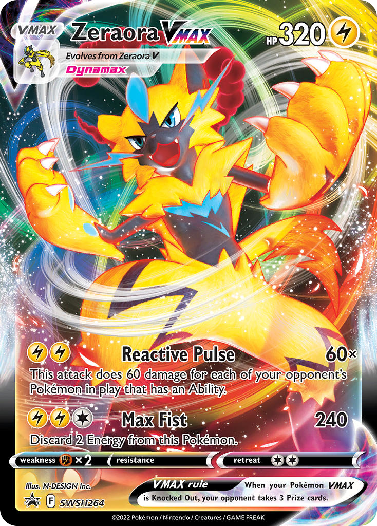 Zeraora VMAX (SWSH264) [Sword & Shield: Black Star Promos] - Deck Out Gaming