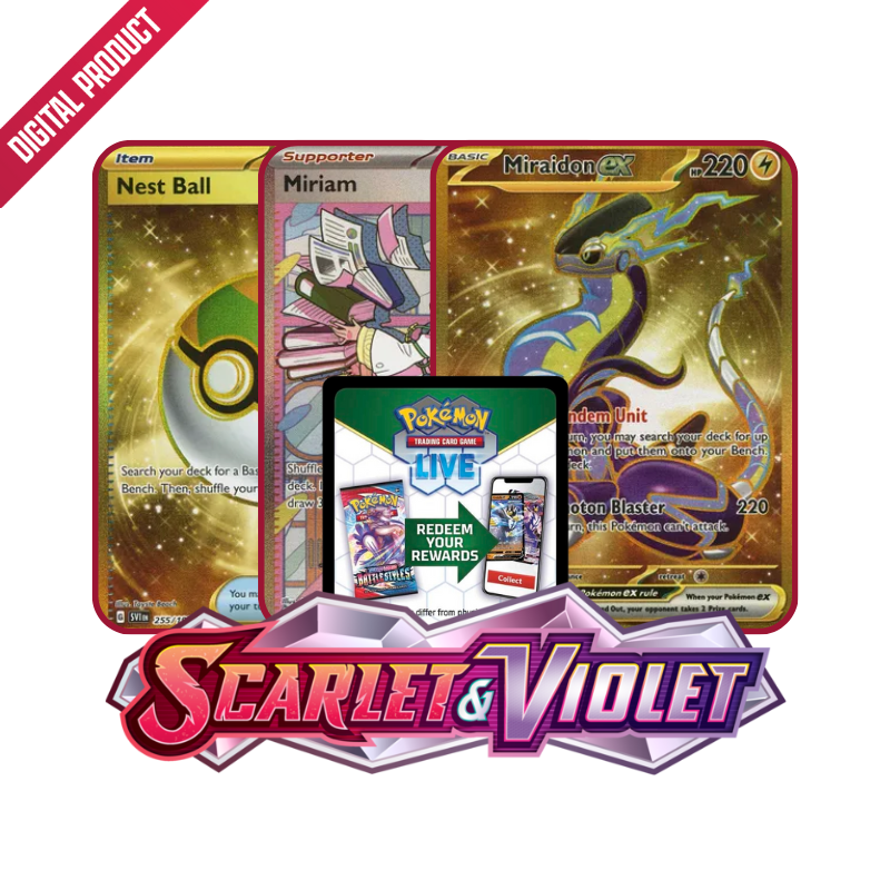 Scarlet & Violet Booster Pack PTCGL Code