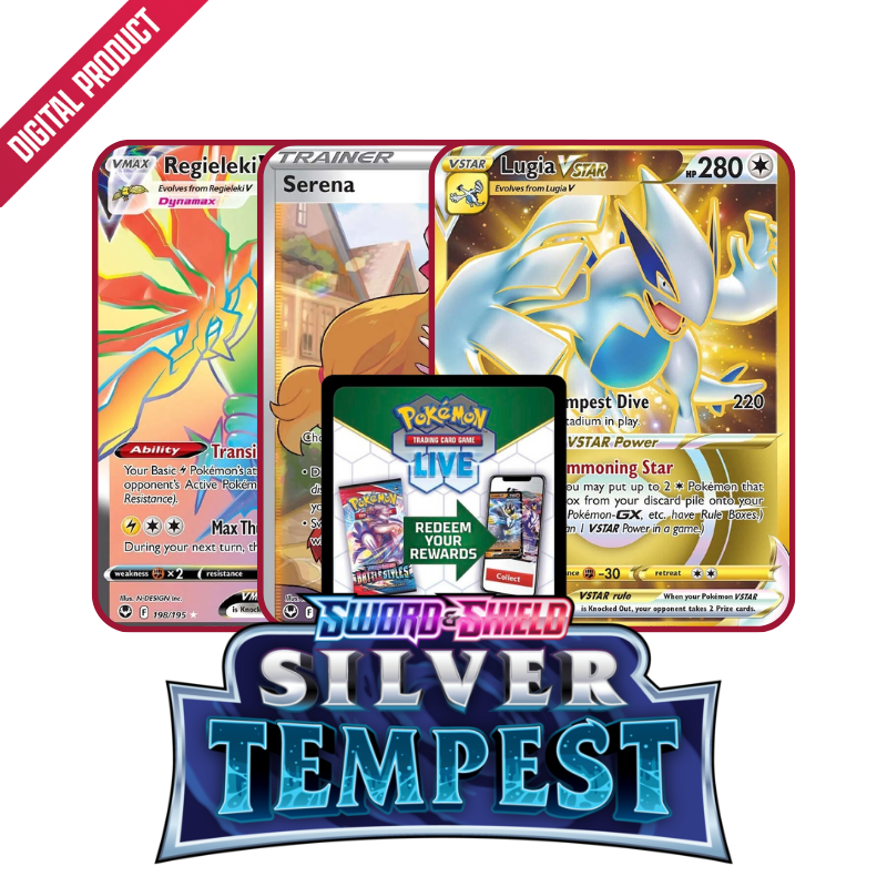 Silver Tempest Booster Pack PTCGL Code | Deck Out Gaming