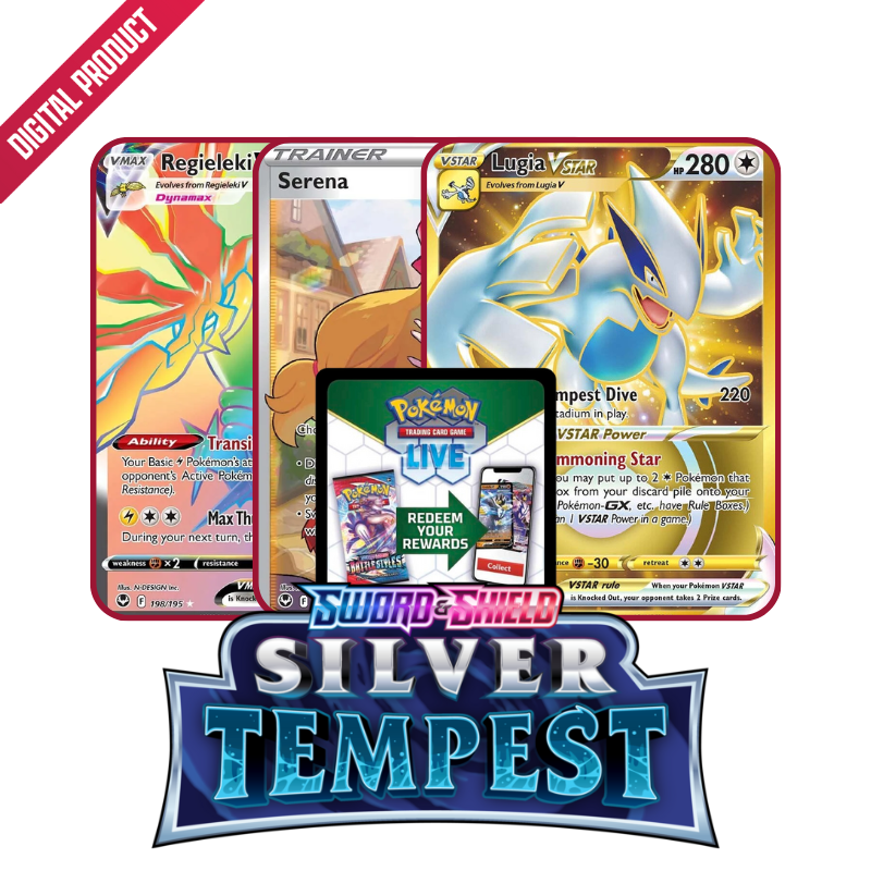 Silver Tempest Booster Pack PTCGL Code