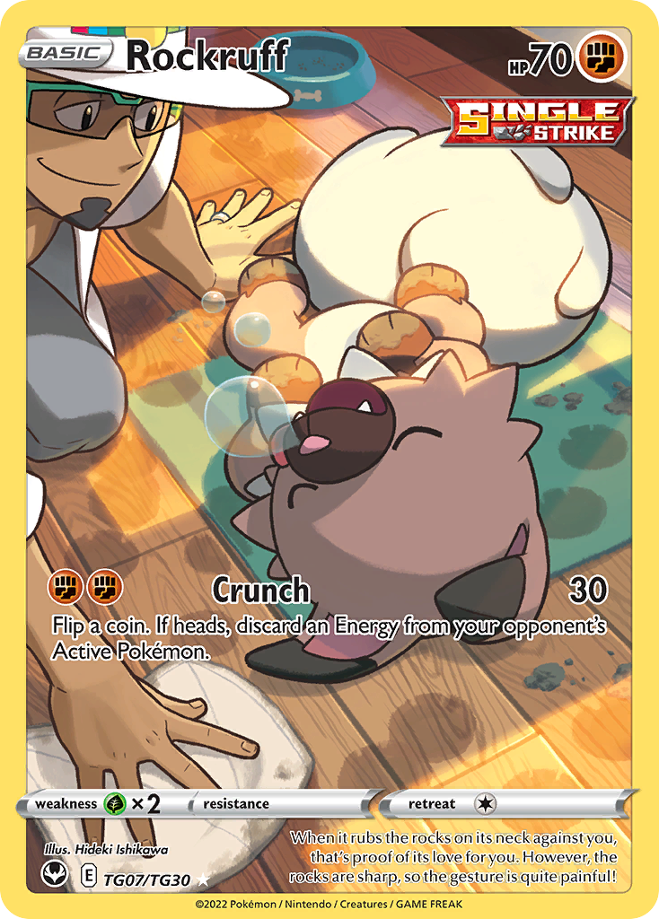 Rockruff (TG07/TG30) [Sword & Shield: Silver Tempest] - Deck Out Gaming