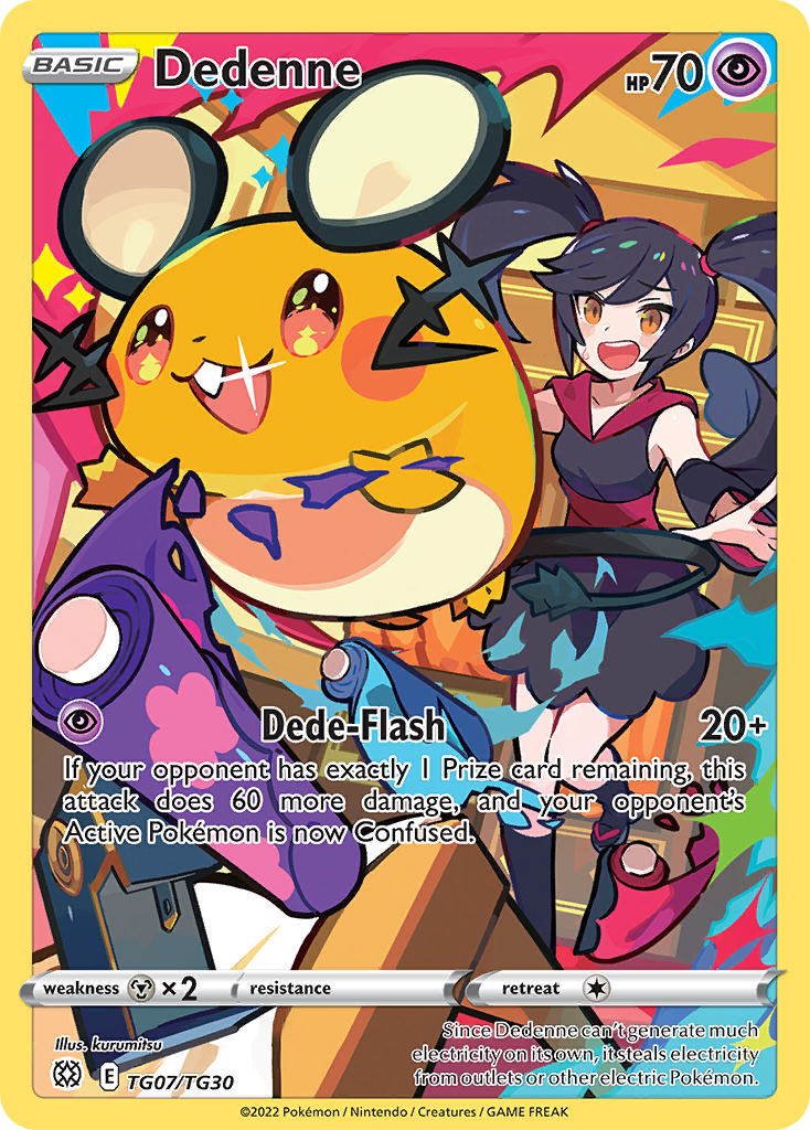 Dedenne (TG07/TG30) [Sword & Shield: Brilliant Stars] - Deck Out Gaming