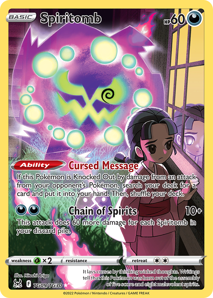 Spiritomb (TG09/TG30) [Sword & Shield: Lost Origin] - Deck Out Gaming