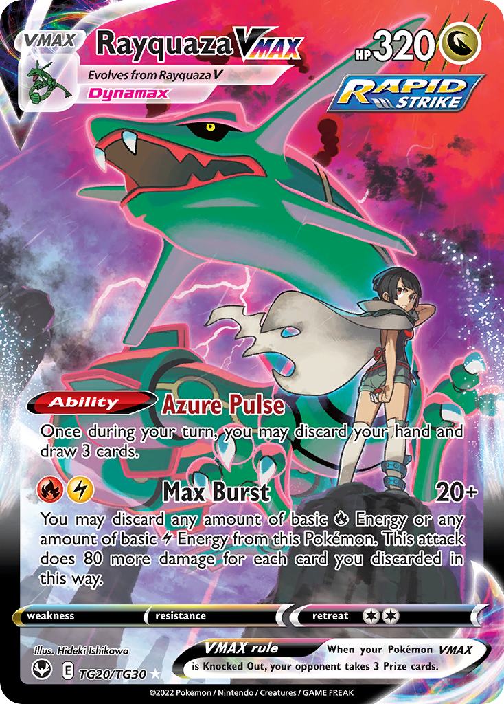 Rayquaza VMAX (TG20/TG30) [Sword & Shield: Silver Tempest]