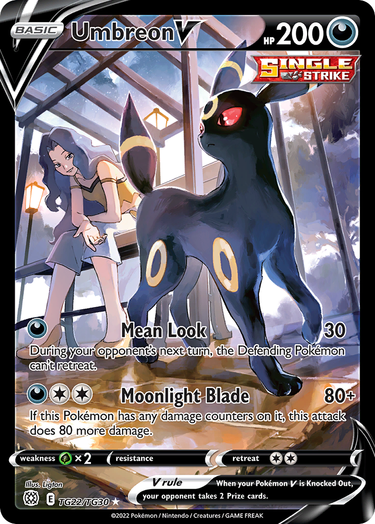 Umbreon V (TG22/TG30) [Sword & Shield: Brilliant Stars] - Deck Out Gaming