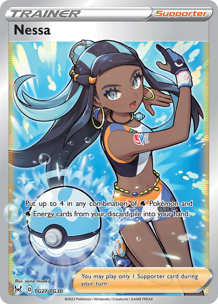 Nessa (TG27/TG30) [Sword & Shield: Lost Origin] - Deck Out Gaming