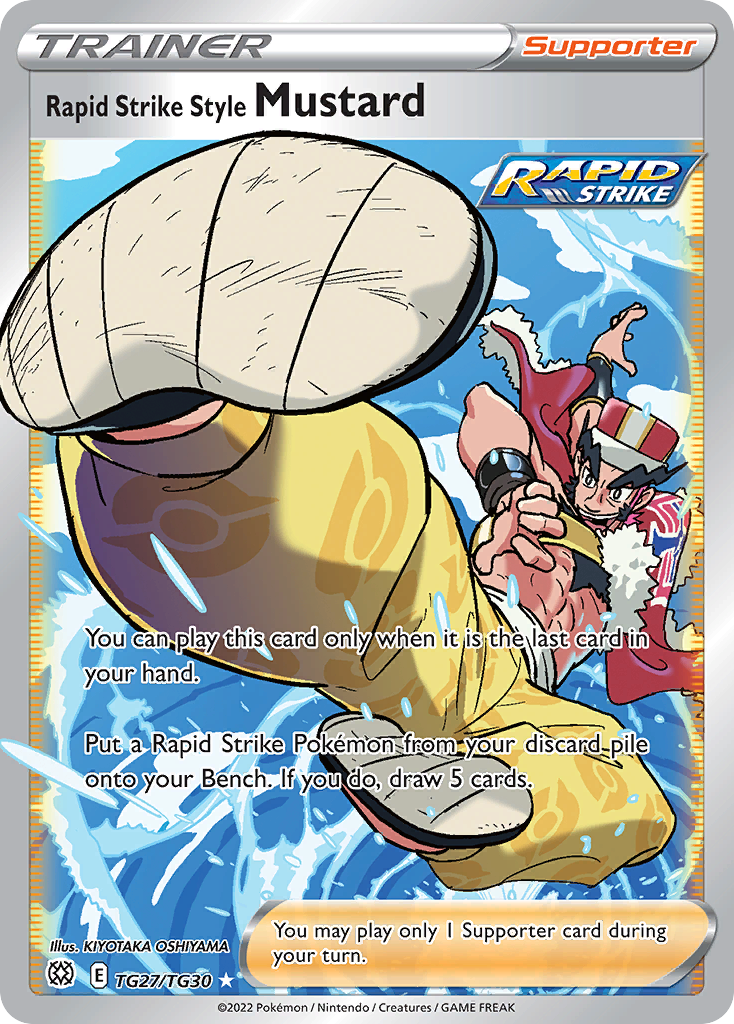 Rapid Strike Style Mustard (TG27/TG30) [Sword & Shield: Brilliant Stars] - Deck Out Gaming