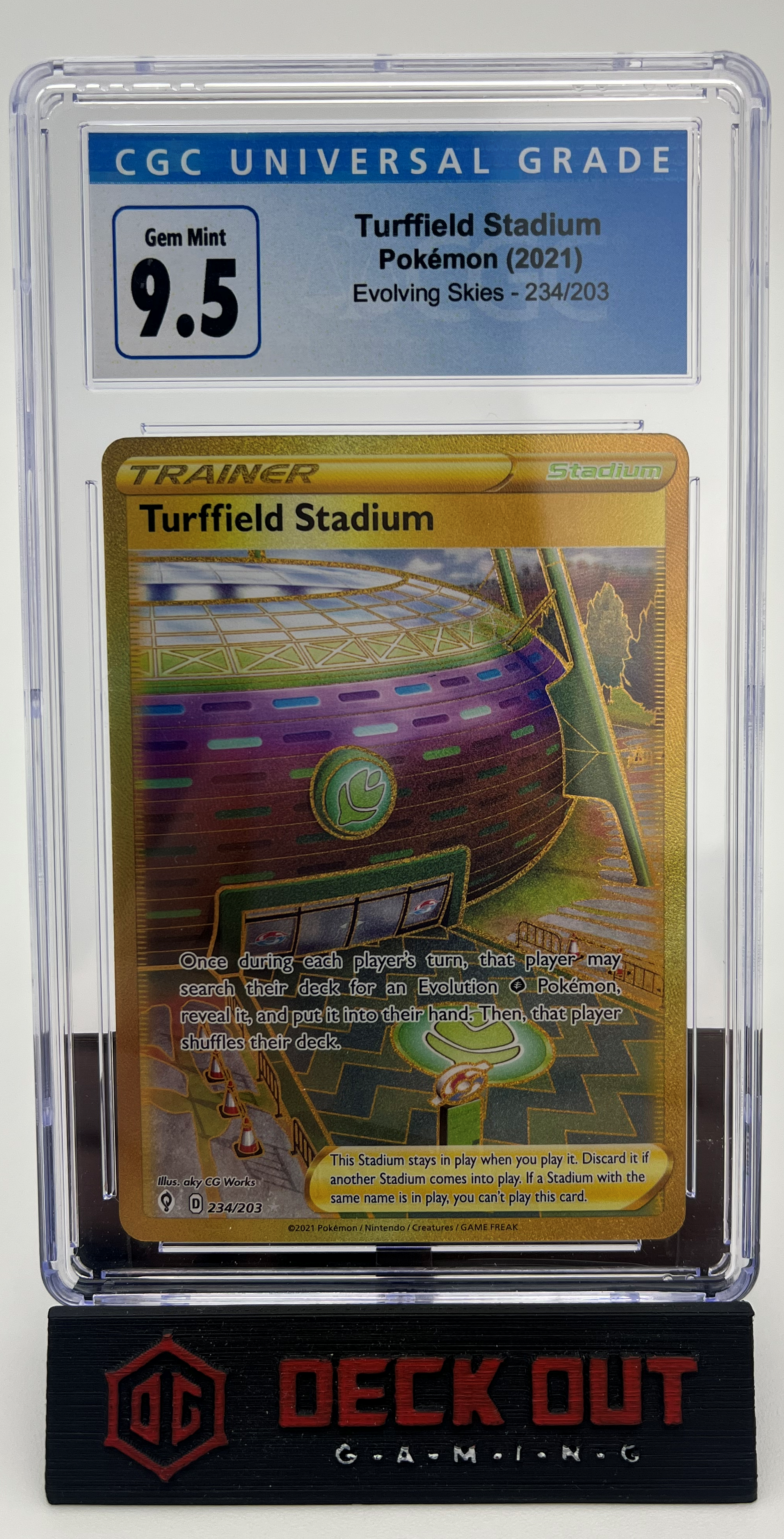 Turffield Stadium - Evolving Skies - 234 - CGC 9.5 - Deck Out Gaming