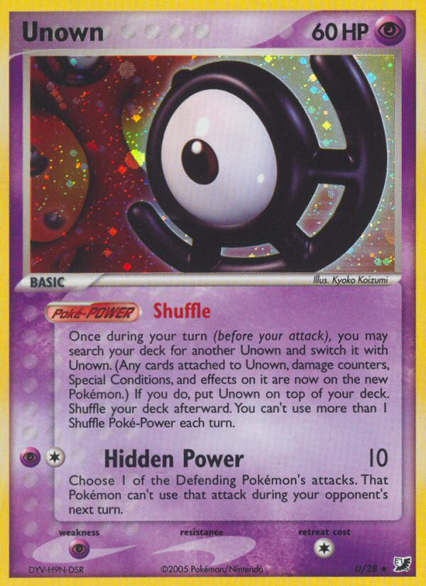 Unown (U) [EX: Unseen Forces] - Deck Out Gaming