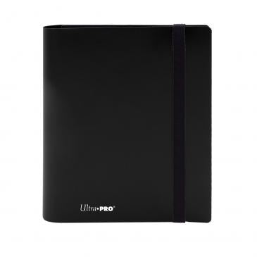 Ultra Pro 4-Pocket PRO-Binder - Jet Black - Deck Out Gaming