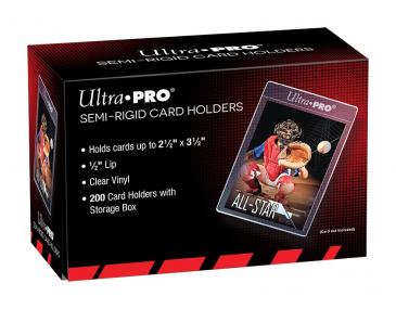 Ultra Pro Semi Rigid Card Holder - 200 Count