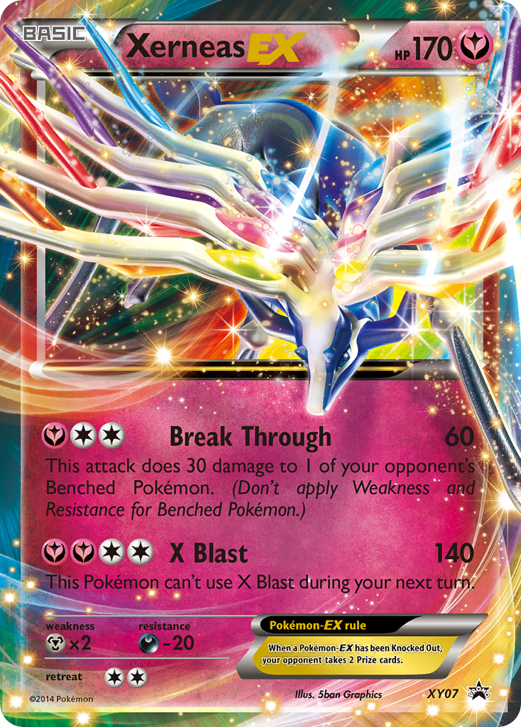 Xerneas EX (XY07) [XY: Black Star Promos] - Deck Out Gaming