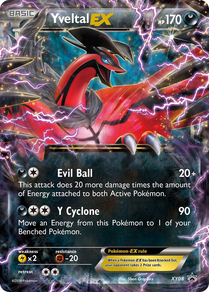 Yveltal EX (XY08) [XY: Black Star Promos] - Deck Out Gaming