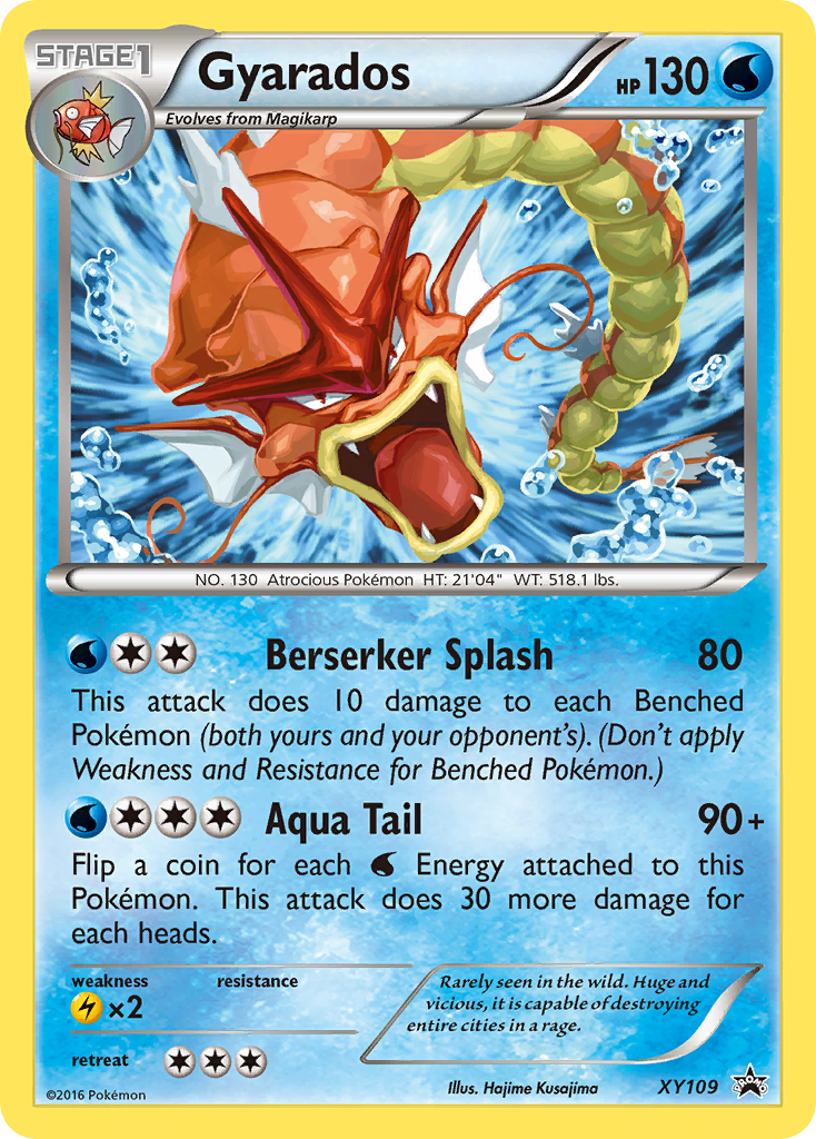 Gyarados - XY109 (XY109) [XY Promos] - Deck Out Gaming