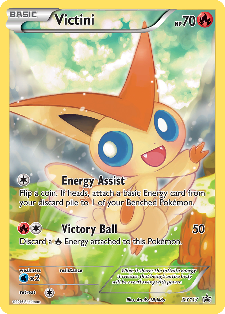 Victini - XY117 (XY117) [XY Promos] - Deck Out Gaming